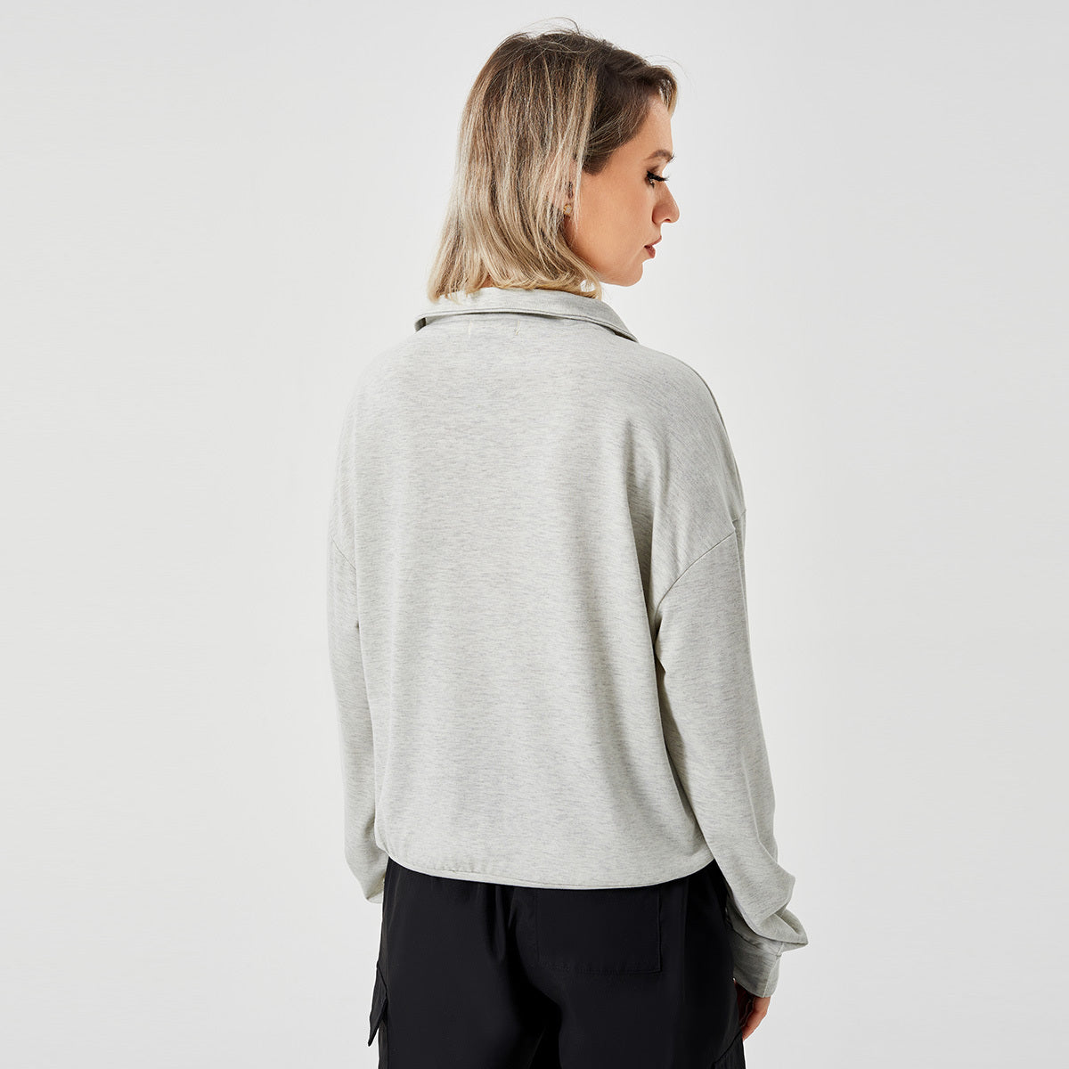 Sudadera tipo jersey para mujer