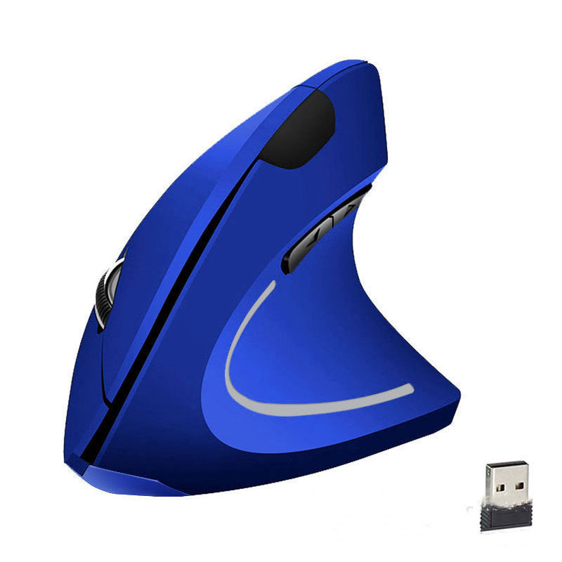 Mouse óptico de mano con accesorios para computadora con cable vertical