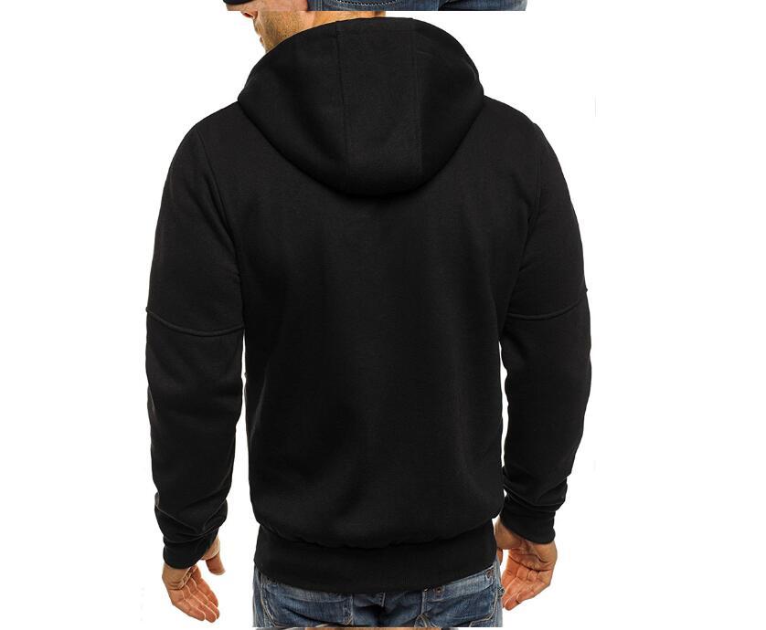 Chaqueta de algodón con capucha para hombre