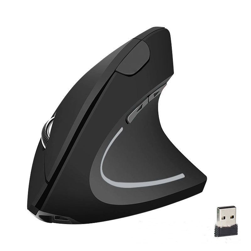 Mouse óptico de mano con accesorios para computadora con cable vertical