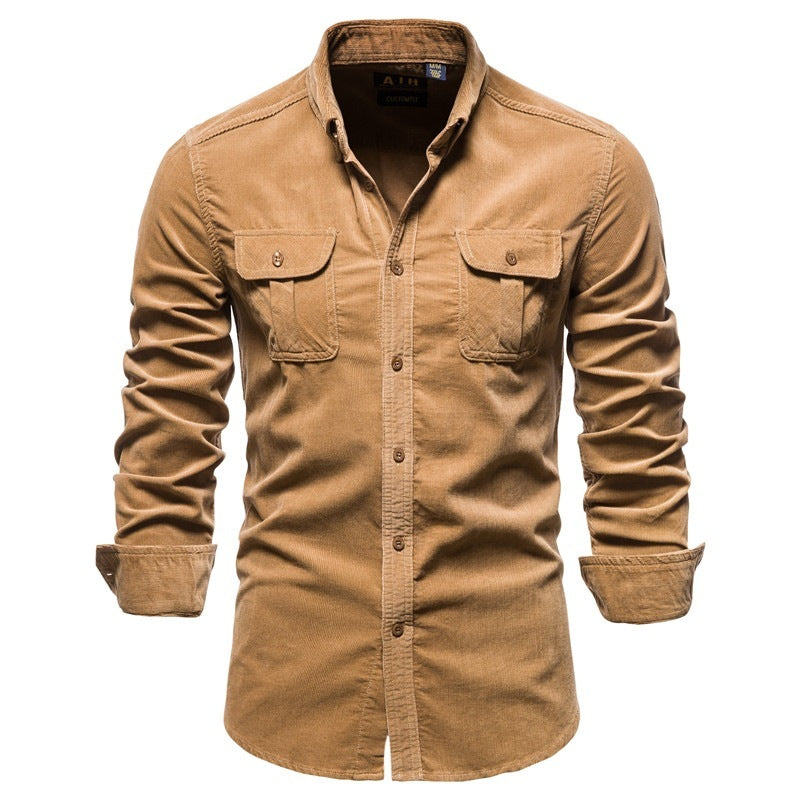 Camisas para hombres, camisas universitarias, camisetas de manga larga azules