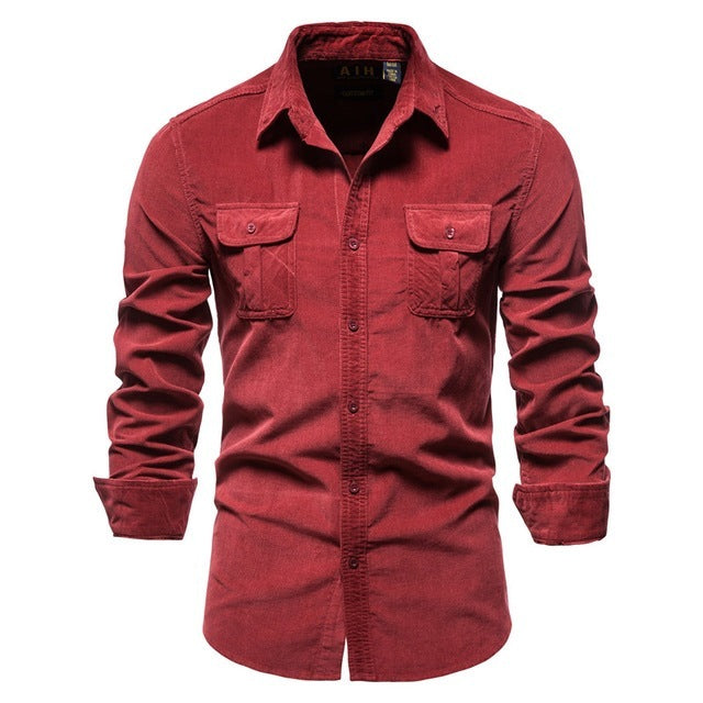 Camisas para hombres, camisas universitarias, camisetas de manga larga azules