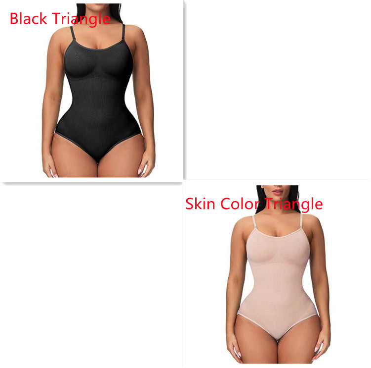 Mono de tirantes para mujer, estilo informal, sin costuras, ajustado, moldeador de cuerpo
