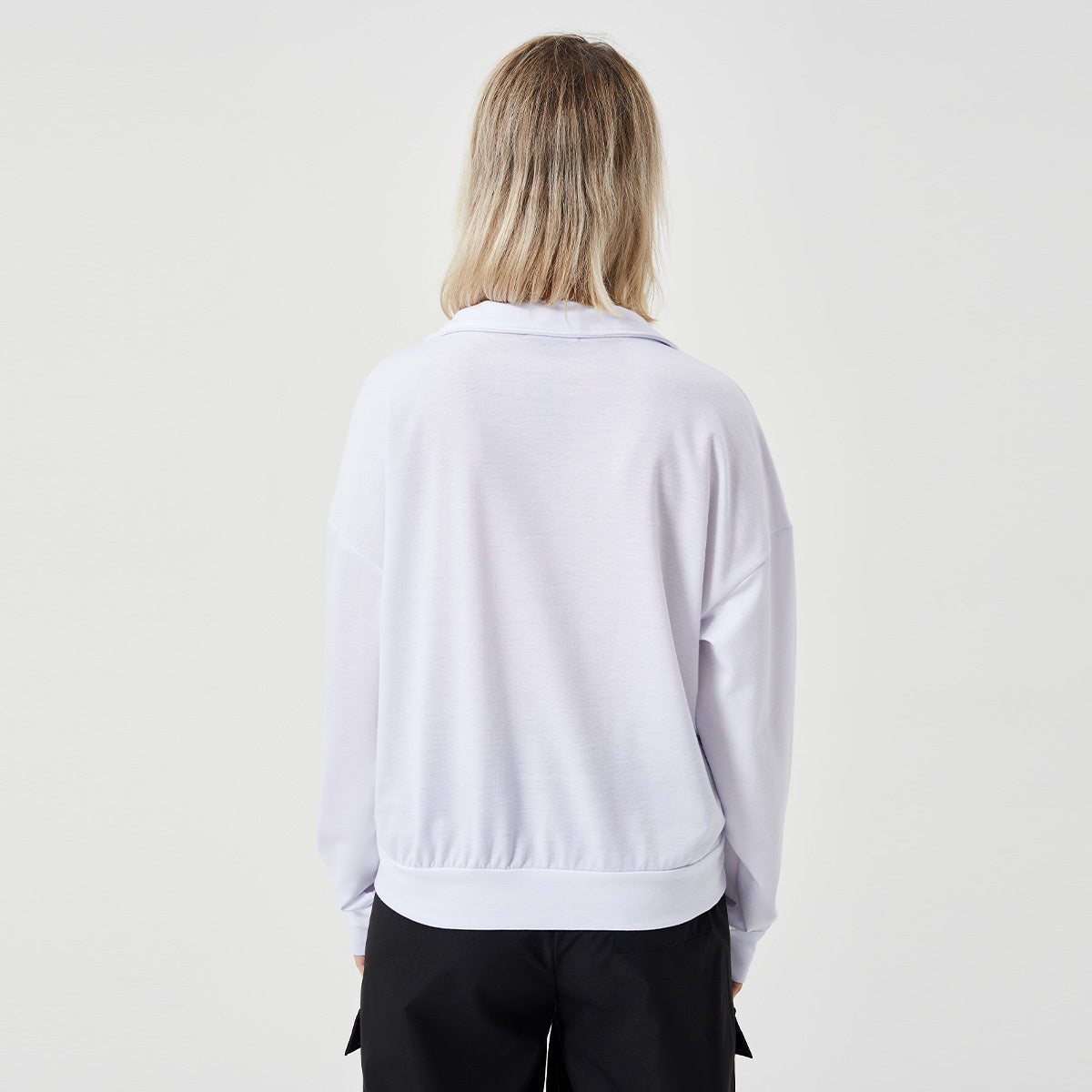 Sudadera tipo jersey para mujer
