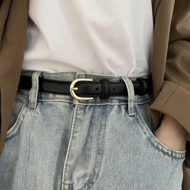 Faja de cuero suave súper fácil de combinar, simple y avanzado