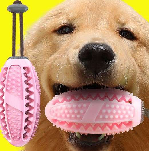 Juguetes para perros con ventosa de silicona, pelota interactiva para tirar, juguete para masticar, morder, limpiar los dientes, cepillo de dientes, alimentación, suministros para mascotas