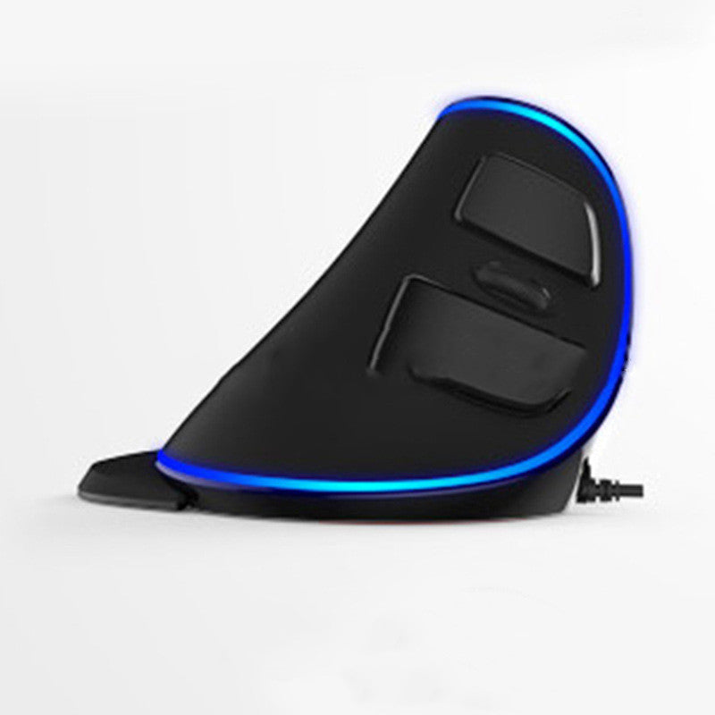 Mouse ergonómico vertical con cable RGB