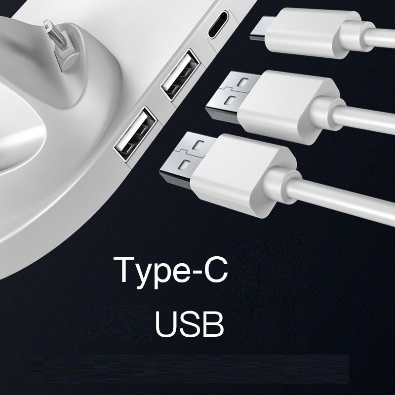 Cargador inalámbrico para teléfonos celulares, cargador rápido para teléfono, almohadilla de carga rápida para teléfono, reloj, estación de carga 6 en 1