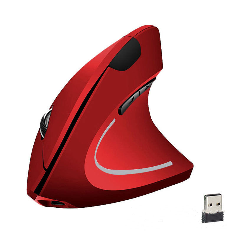 Mouse óptico de mano con accesorios para computadora con cable vertical