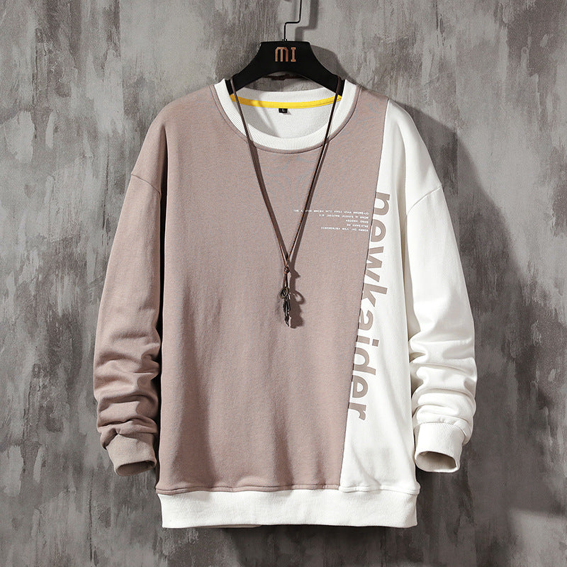Blusa holgada de talla grande para estudiantes y parejas
