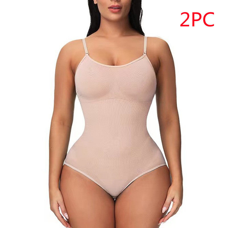 Mono de tirantes para mujer, estilo informal, sin costuras, ajustado, moldeador de cuerpo
