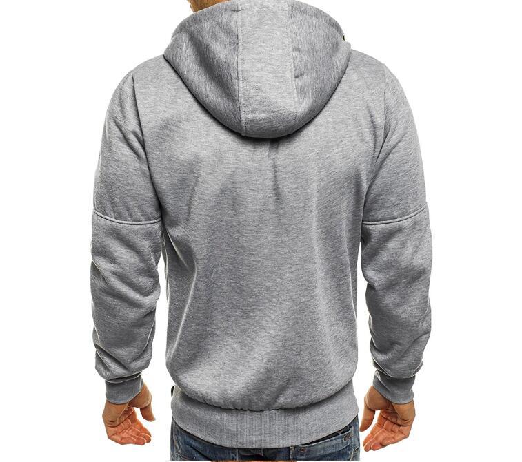 Chaqueta de algodón con capucha para hombre