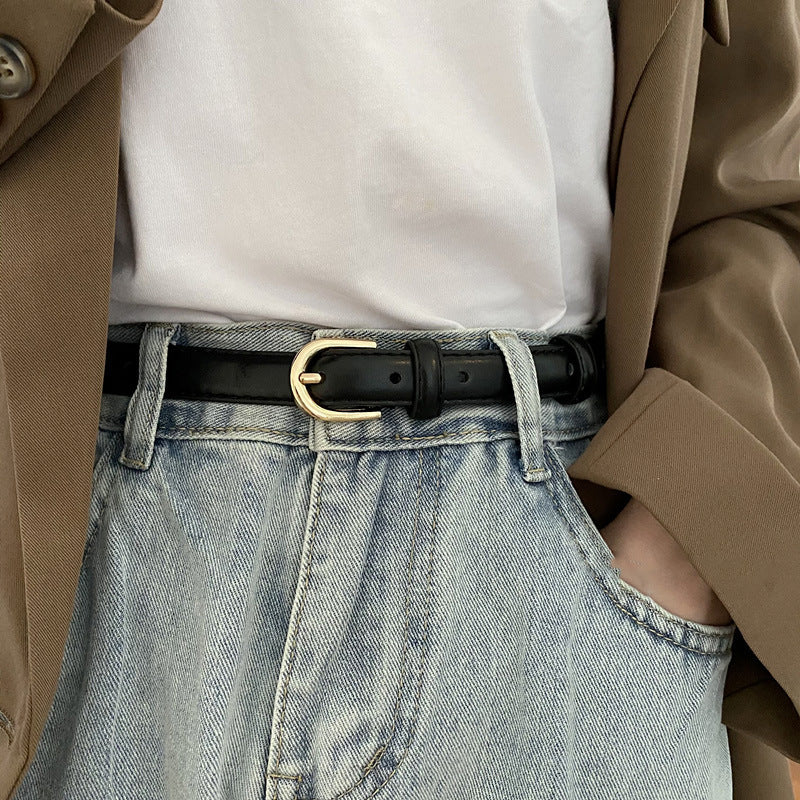 Faja de cuero suave súper fácil de combinar, simple y avanzado