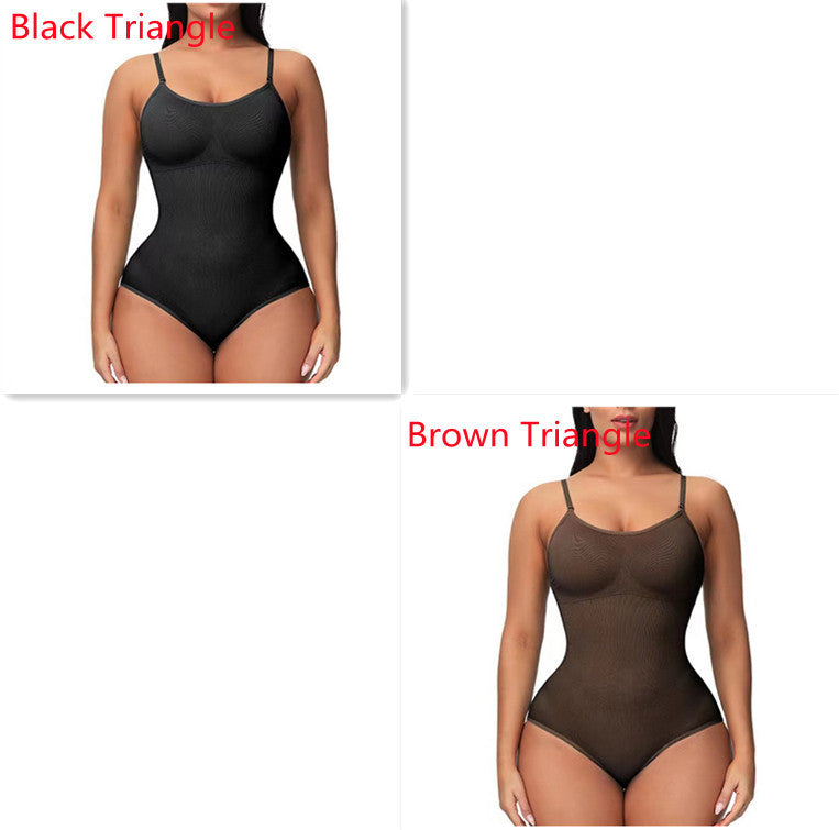 Mono de tirantes para mujer, estilo informal, sin costuras, ajustado, moldeador de cuerpo