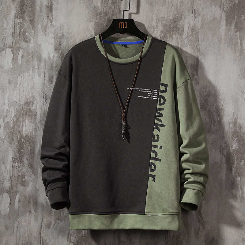 Blusa holgada de talla grande para estudiantes y parejas