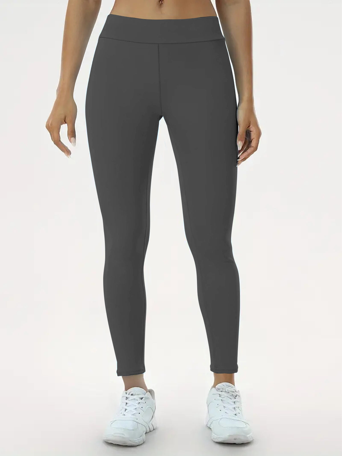 Pantalones para mujer, cintura alta, elásticos, ajustados y con realce para fitness