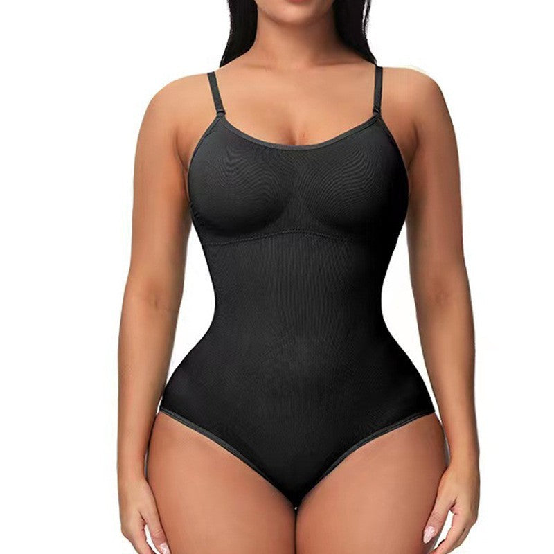 Mono de tirantes para mujer, estilo informal, sin costuras, ajustado, moldeador de cuerpo