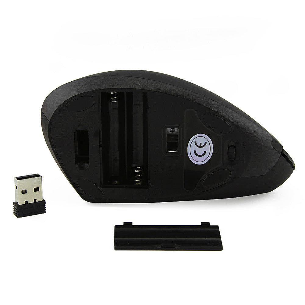 Mouse óptico de mano con accesorios para computadora con cable vertical