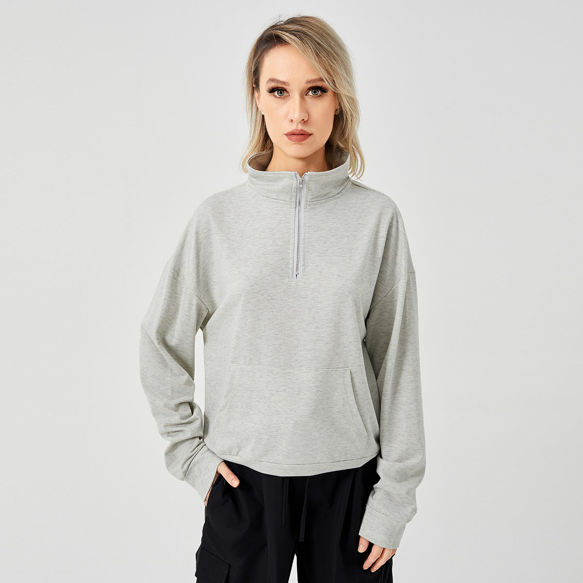 Sudadera tipo jersey para mujer