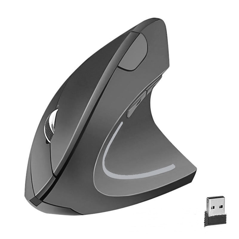 Mouse óptico de mano con accesorios para computadora con cable vertical