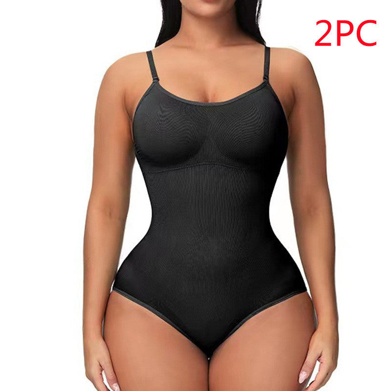 Mono de tirantes para mujer, estilo informal, sin costuras, ajustado, moldeador de cuerpo
