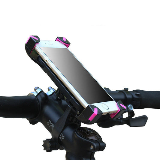 Soporte para teléfono móvil de bicicleta de nailon resistente.