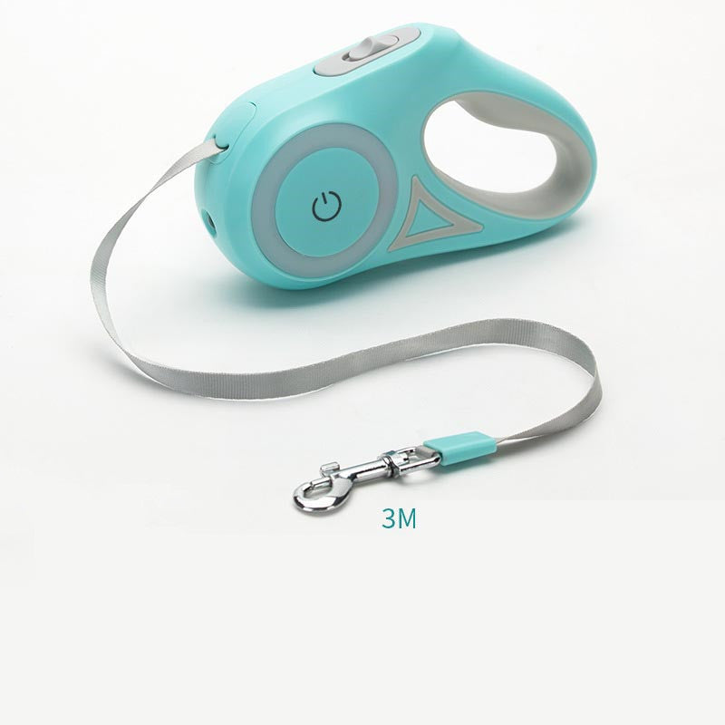 Correa retráctil para perros y collar, con reflector, automática, para perros y gatos, para perros pequeños y medianos. Producto para mascotas.