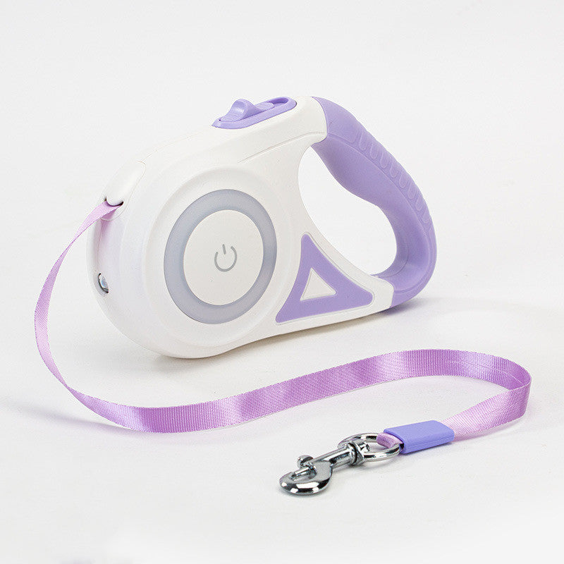 Correa retráctil para perros y collar, con reflector, automática, para perros y gatos, para perros pequeños y medianos. Producto para mascotas.
